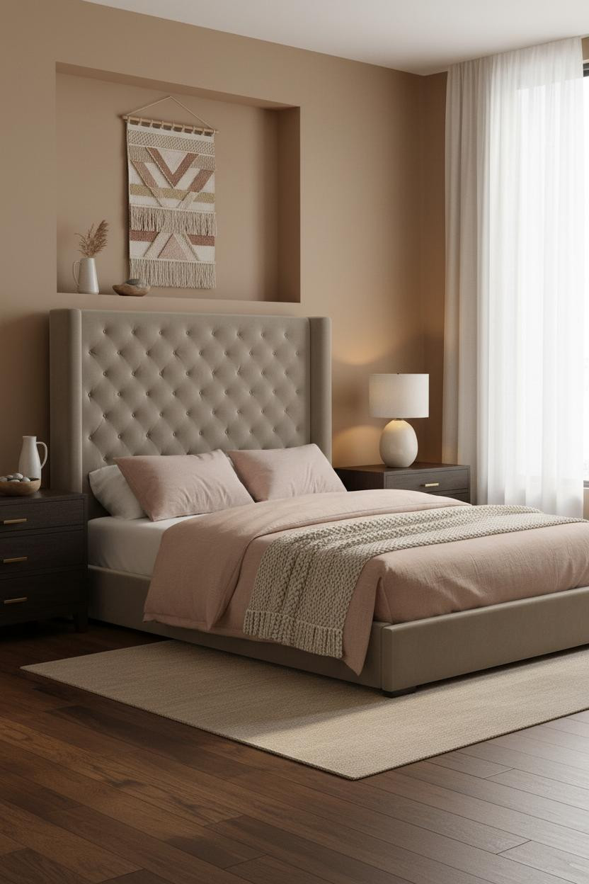 Small Studio Apartment Bedroom Niche Design