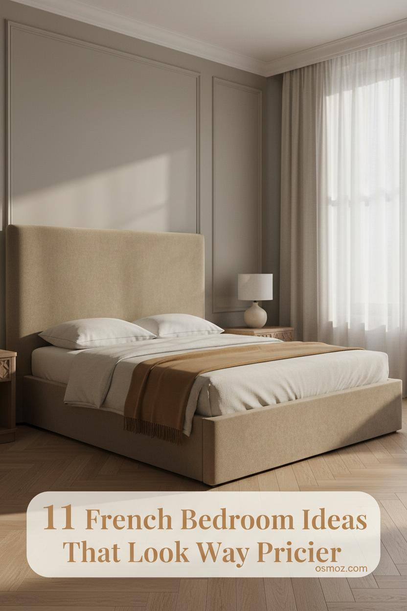 11+ French Bedroom Ideas That Feel Collected Rather Than Decorated