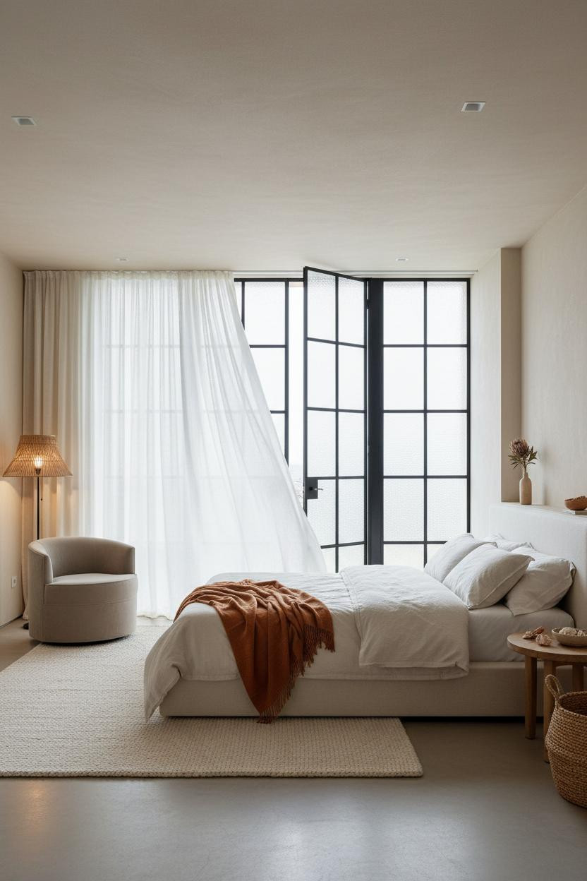 Beachy Teen Bedroom Coastal Window