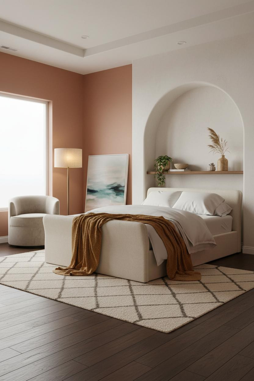 Beachy Teen Bedroom Coastal Alcove Design