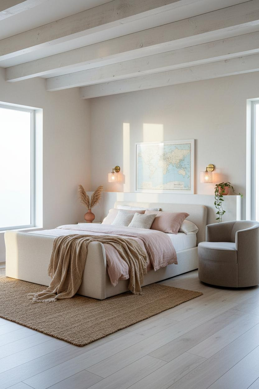 Beachy Teen Bedroom Coastal Boho Design