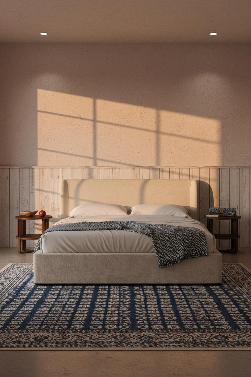 Small Indian Bedroom Handmade Decor