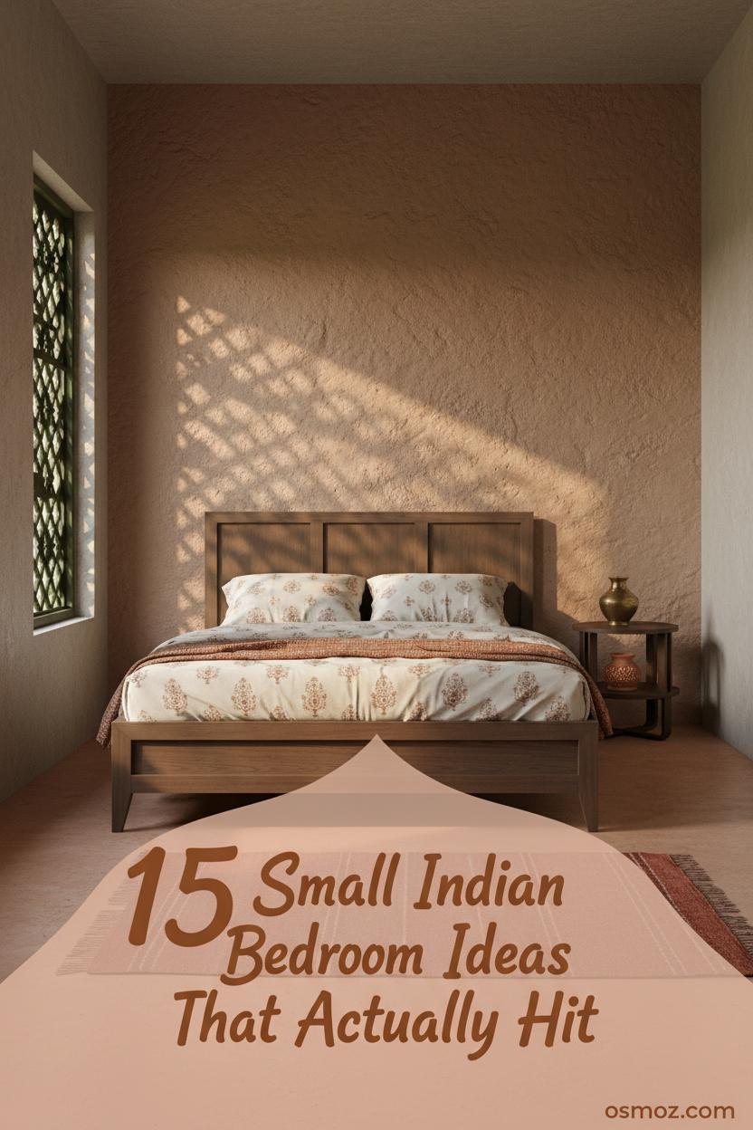 15+ Small Indian Bedroom Ideas That Actually Feel Put Together