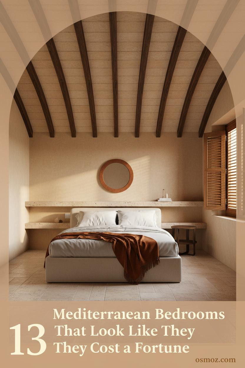 13+ Mediterranean Bedrooms That Feel Collected Rather Than Decorated