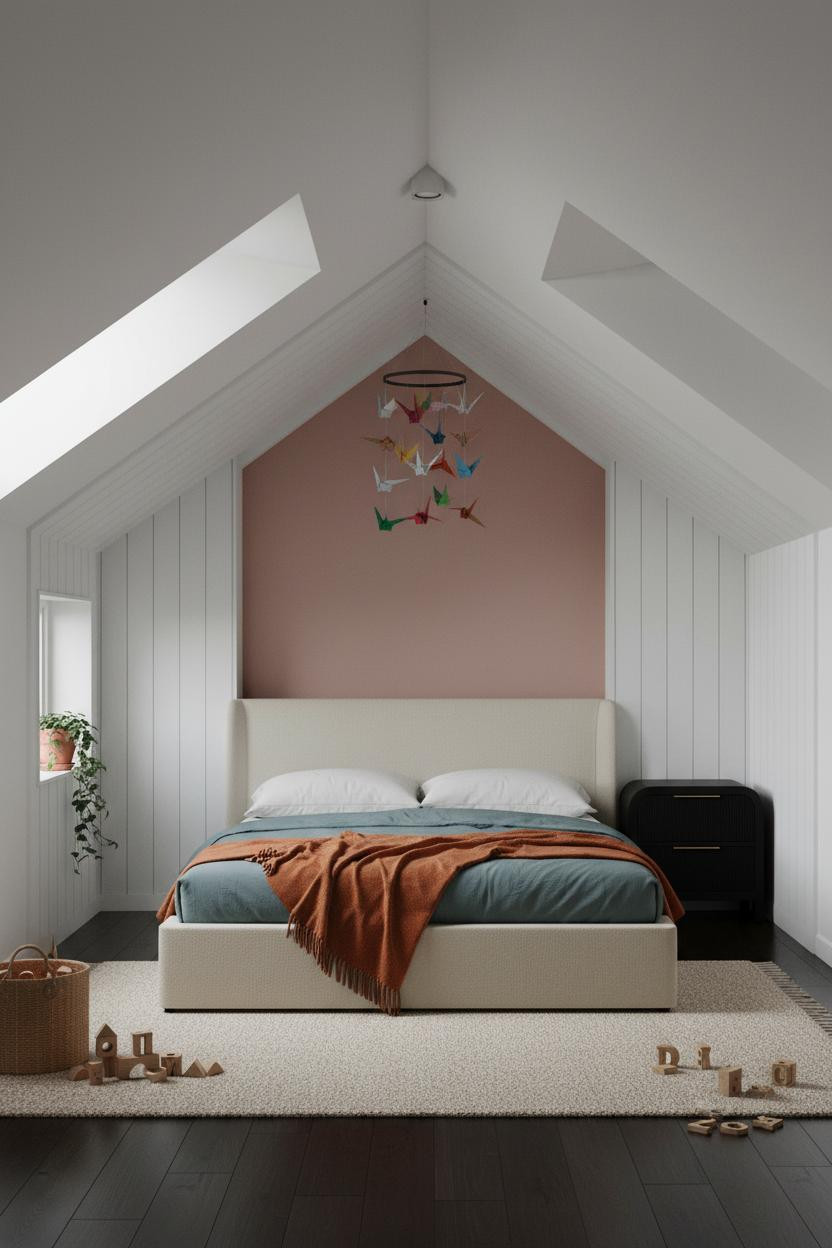 Modern Kids Bedroom Attic Luxury Design