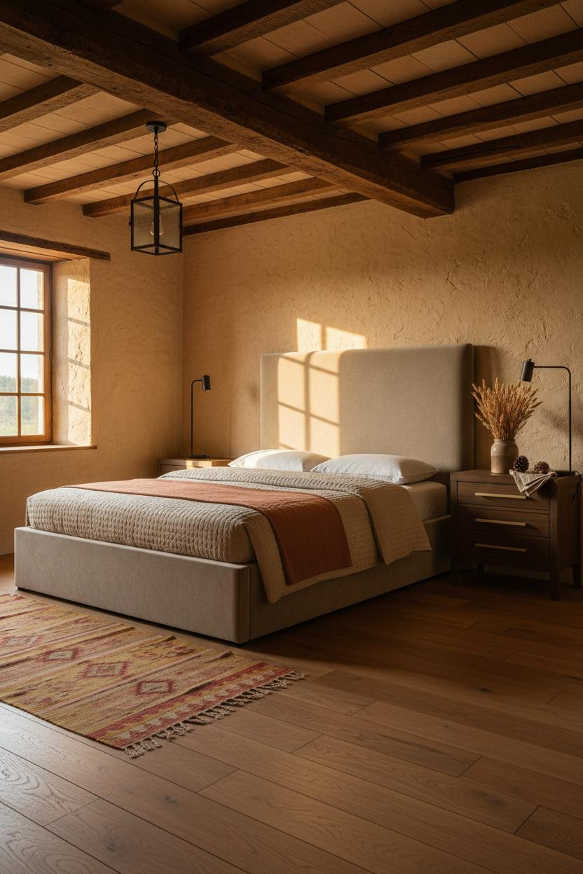 Rustic Cottage Bedroom French Farmhouse