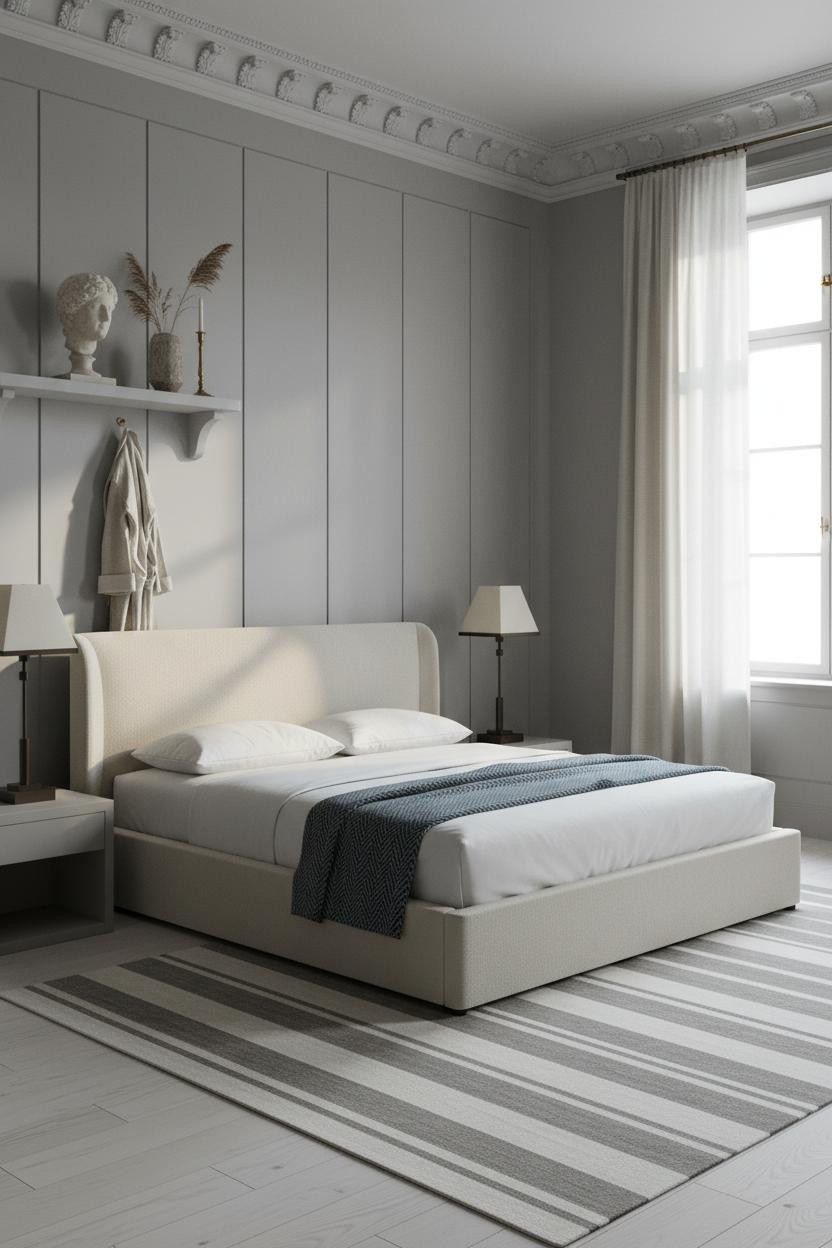 Neo Classical Bedroom Classic Luxury Interior
