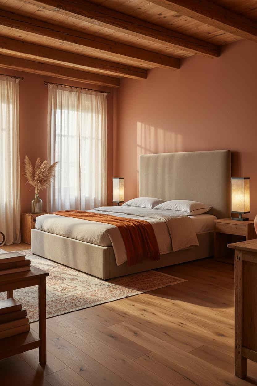 Modern Vintage Bedroom Provencal Style