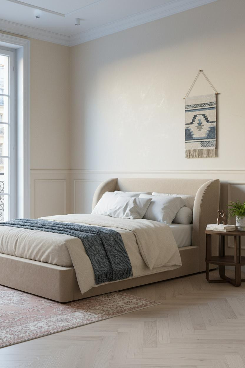 Modern Vintage Bedroom Parisian Romantic
