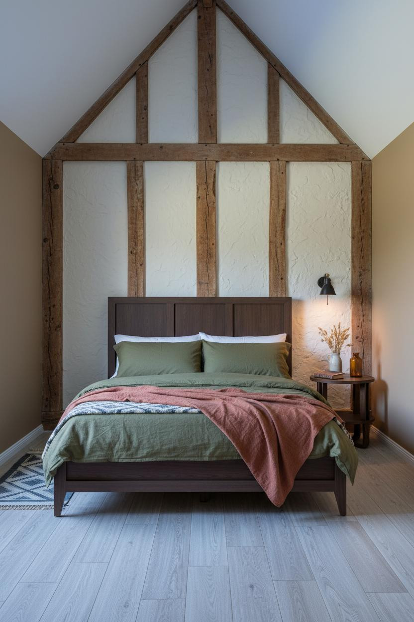 Cottage Bedroom Timber Frame Cottagecore Design