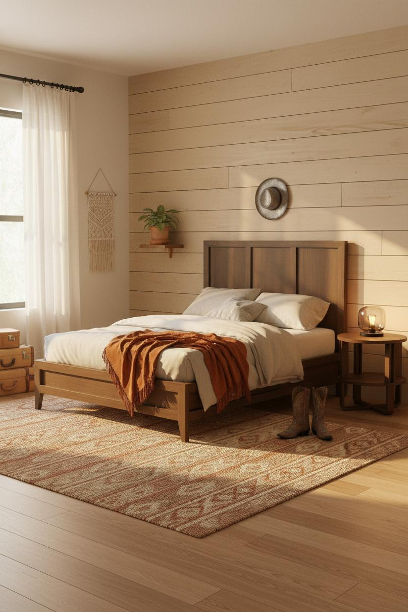 Country Teen Bedroom Cowgirl Western Shiplap