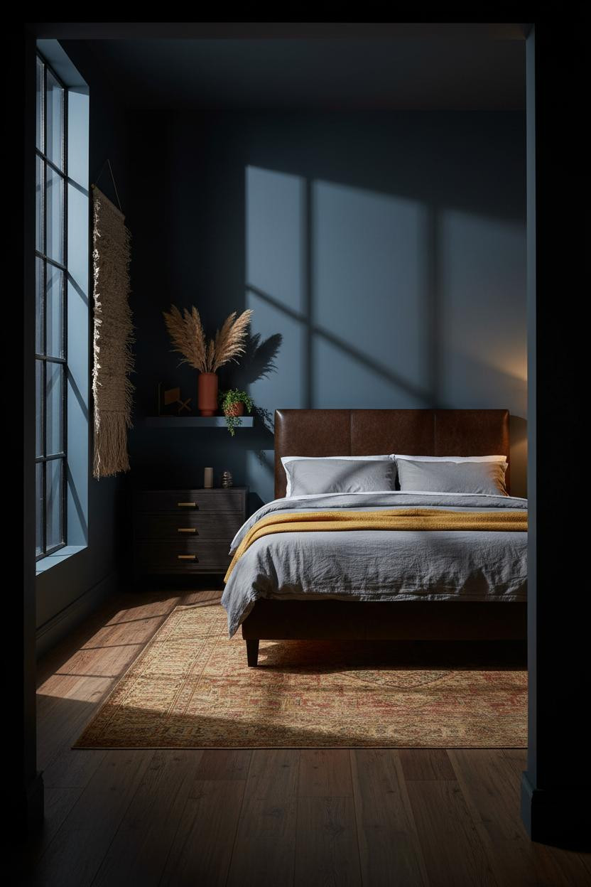 Moody Romantic Bedroom Dark Academia Window