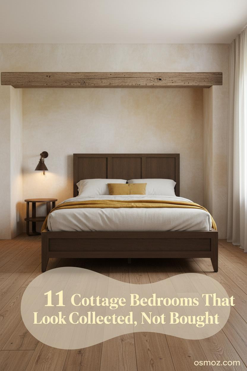 11+ Cottage Bedroom Ideas That Feel Collected, Not Decorated