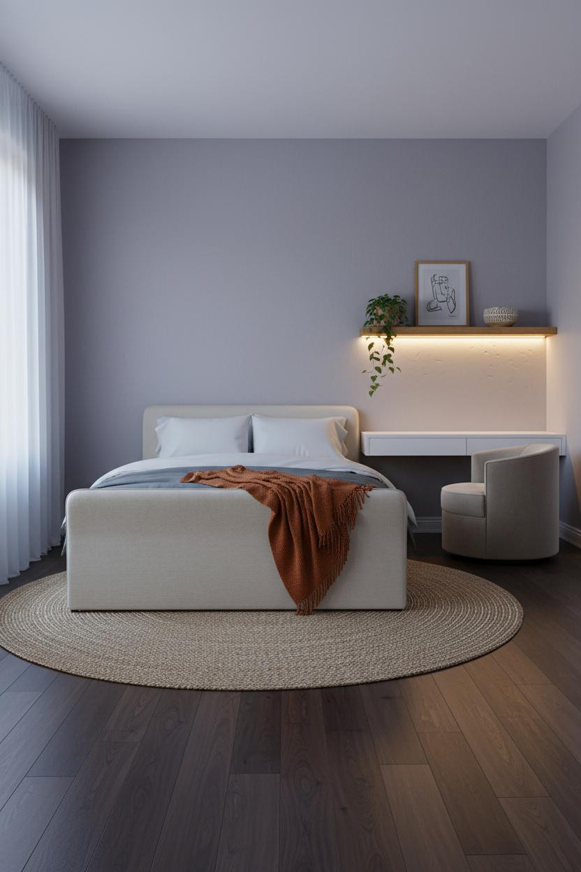 Cozy Teen Bedroom Boho Floating Shelf