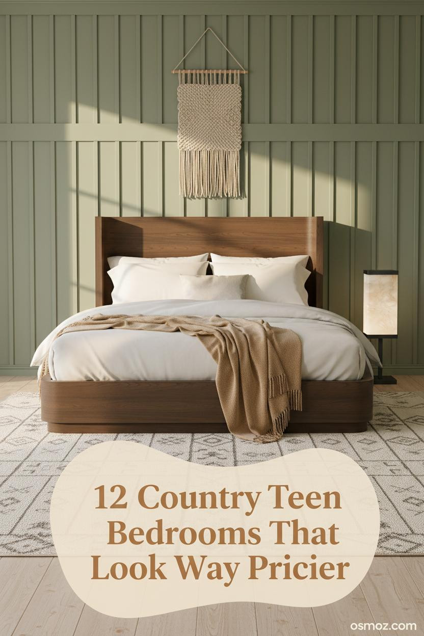 12+ Country Teen Bedrooms That Feel Collected, Not Costume-y