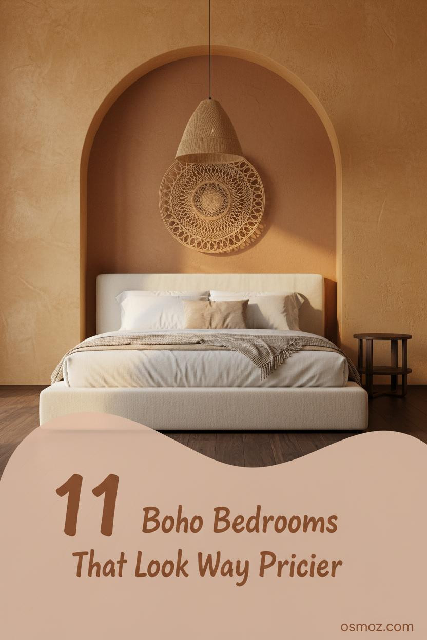 11+ Boho Bedrooms That Feel Warm and Collected, Not Chaotic