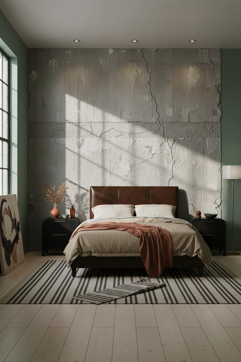 Grunge Bedroom Concrete Indie Aesthetic