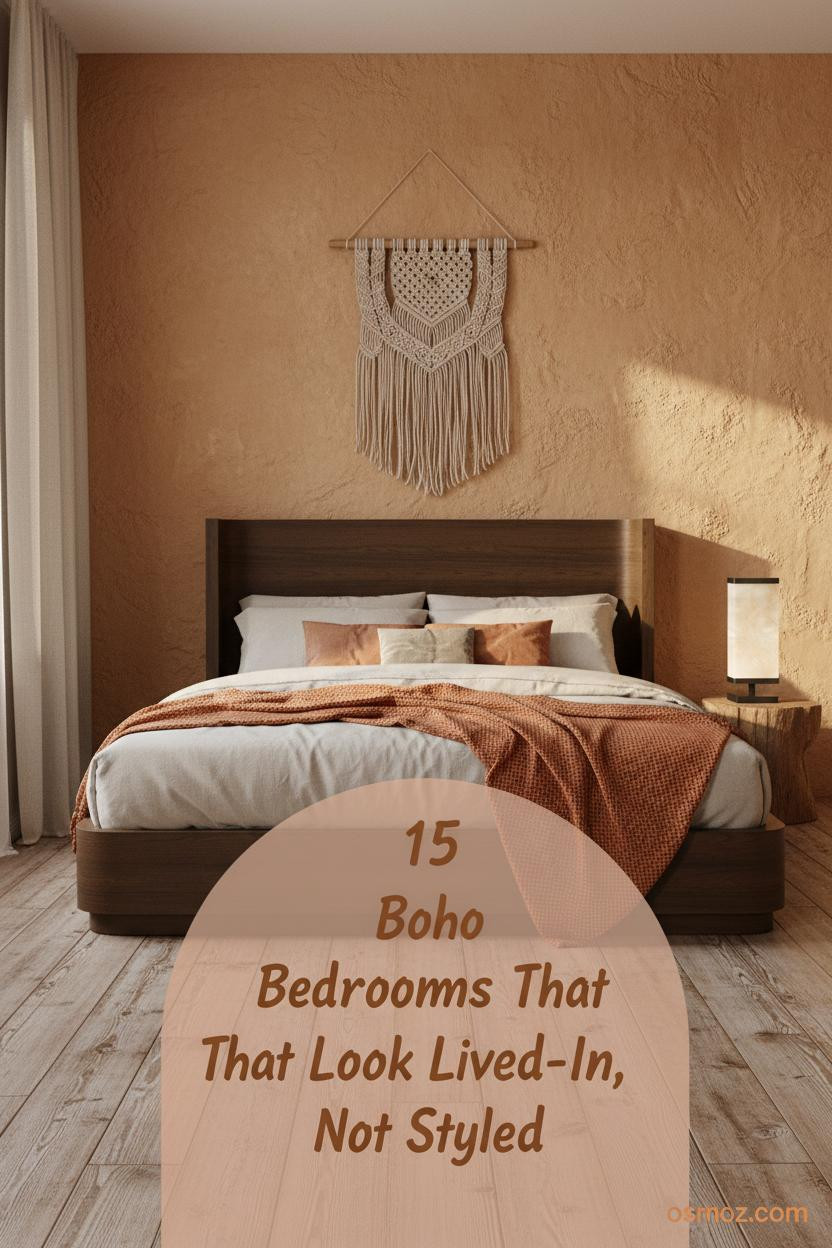 15+ Cozy Boho Bedrooms That Feel Lived-In, Not Staged