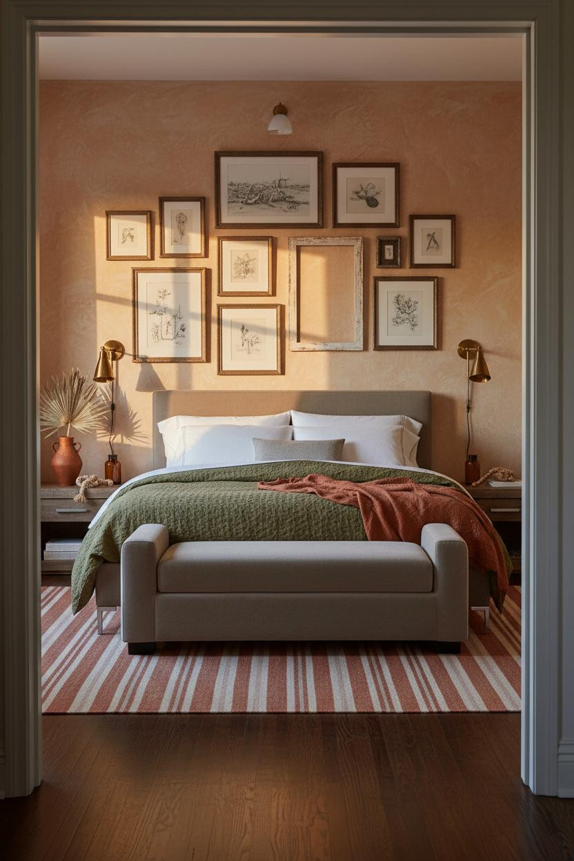 Coastal Cottage Bedroom Driftwood Gallery