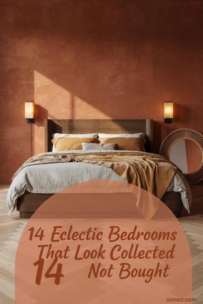 14+ Eclectic Bedrooms That Feel Collected Rather Than Decorated