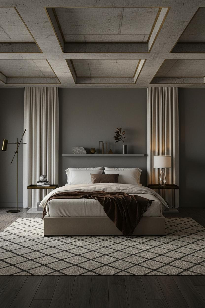 Earthy Luxury Bedroom Minimalist Design