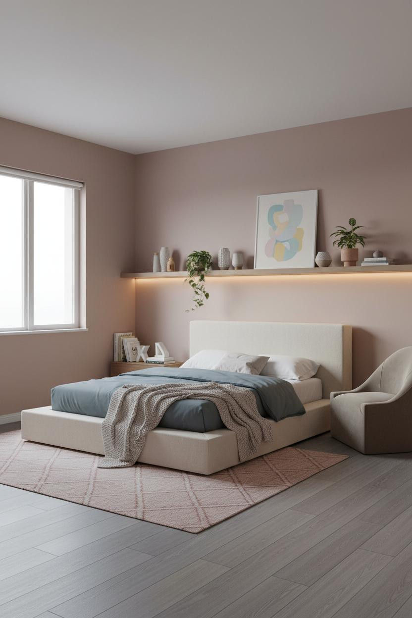 Teen Bedroom Makeover Blush Pink Room Design