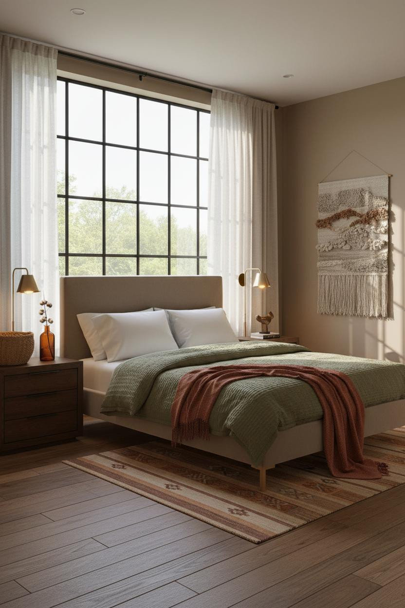 Simple Bedroom Couples Small Rooms