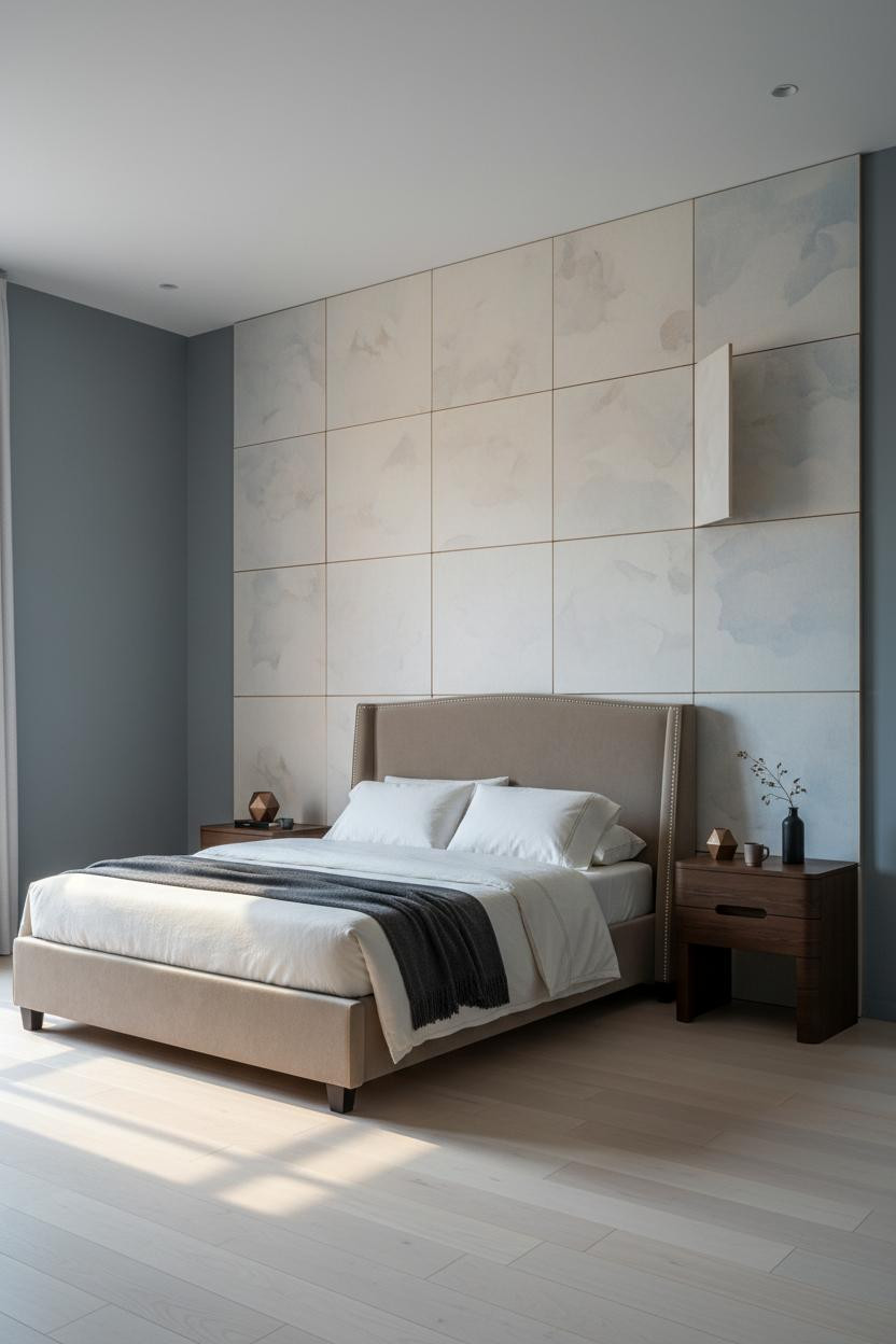 Japanese Bedroom Washi Panels Morning Light