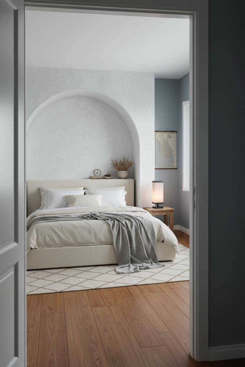 Coastal Granddaughter Bedroom Plaster Alcove
