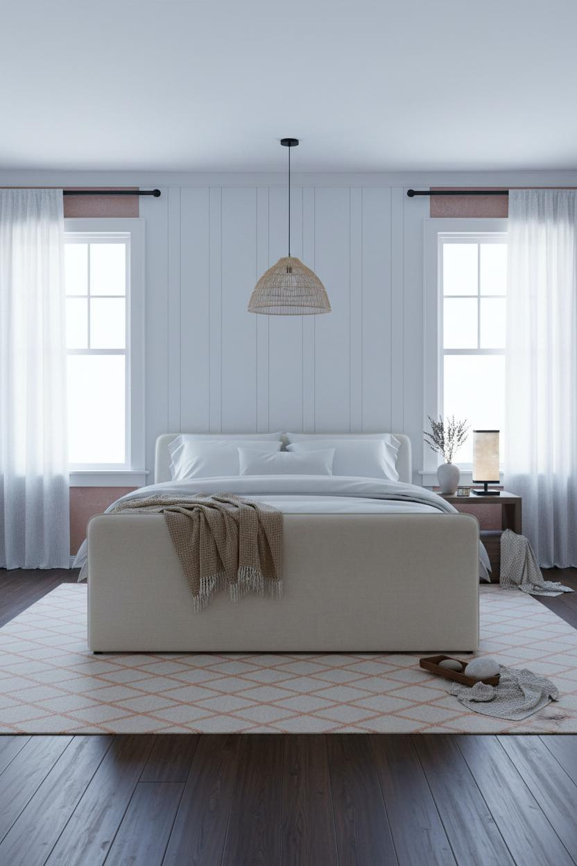 Coastal Granddaughter Bedroom Board Batten