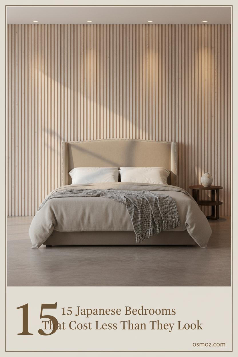 15+ Japanese Bedrooms That Feel Calm Without Feeling Empty