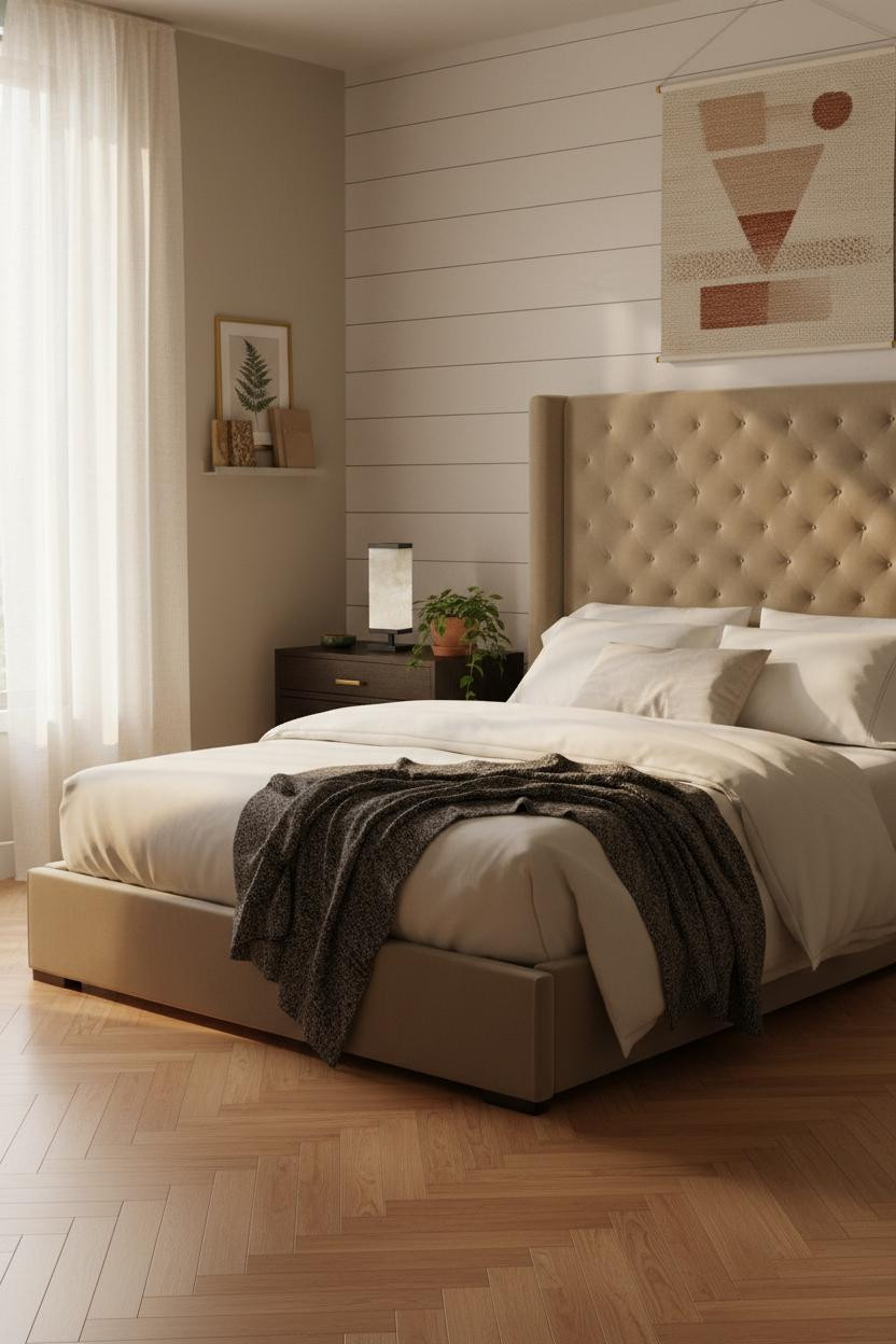 Small Bedroom Ideas Women Scandi Modern Shiplap