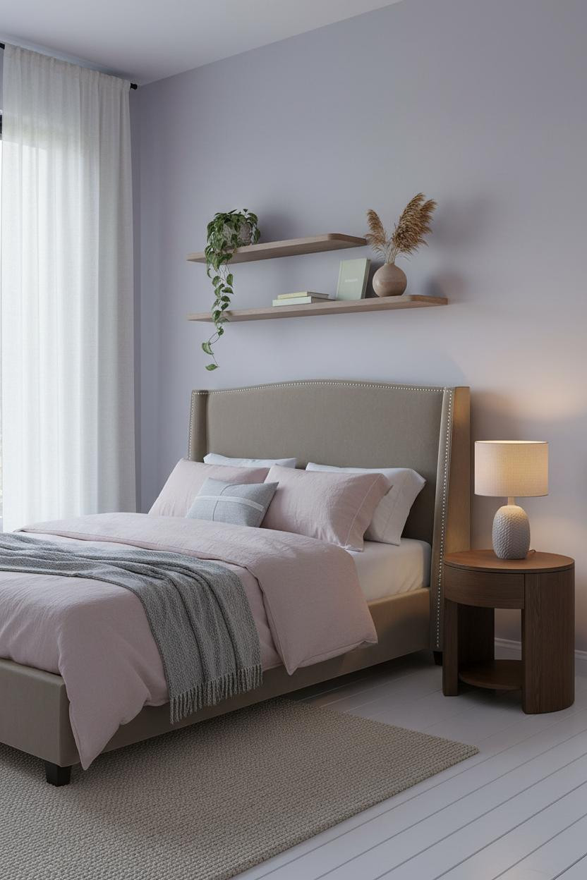 Cute Bedroom Ideas Small Rooms Floating Shelf