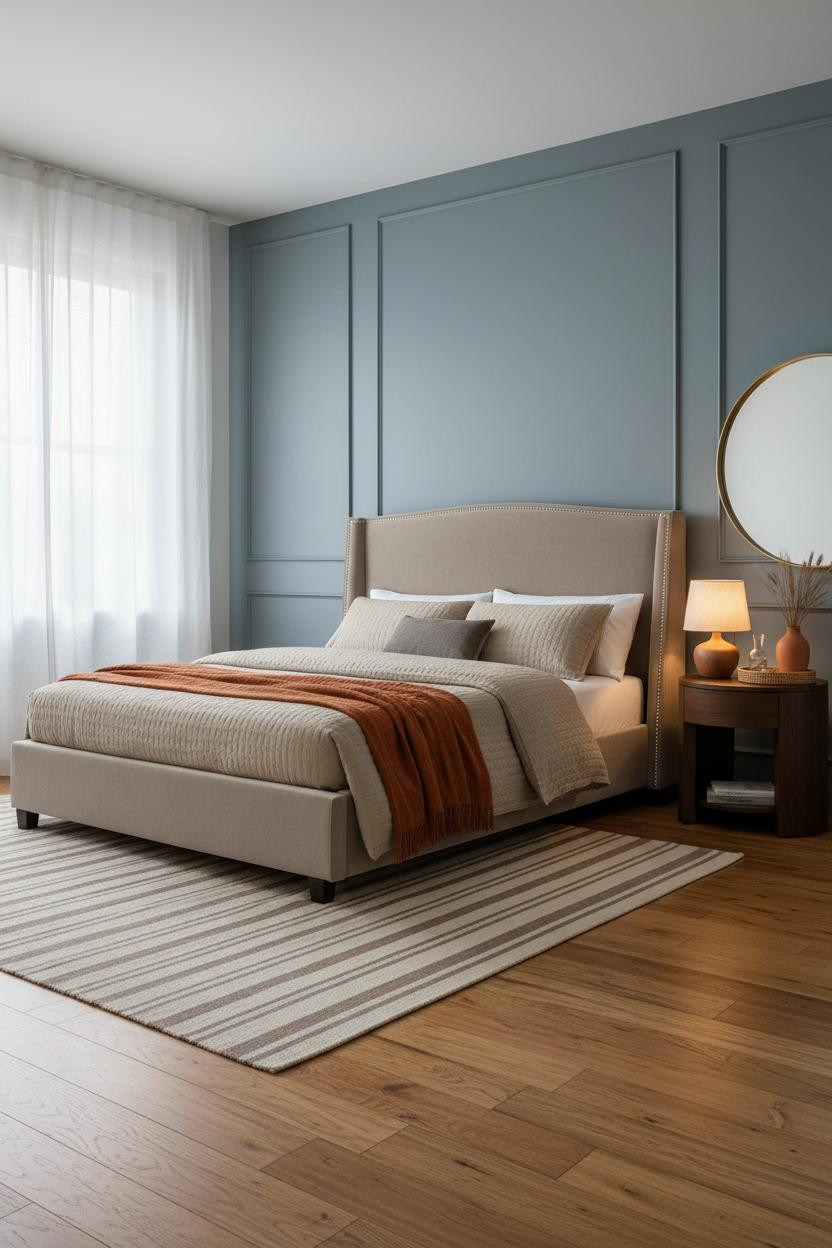 Coastal Bedroom Small Rooms Board Batten