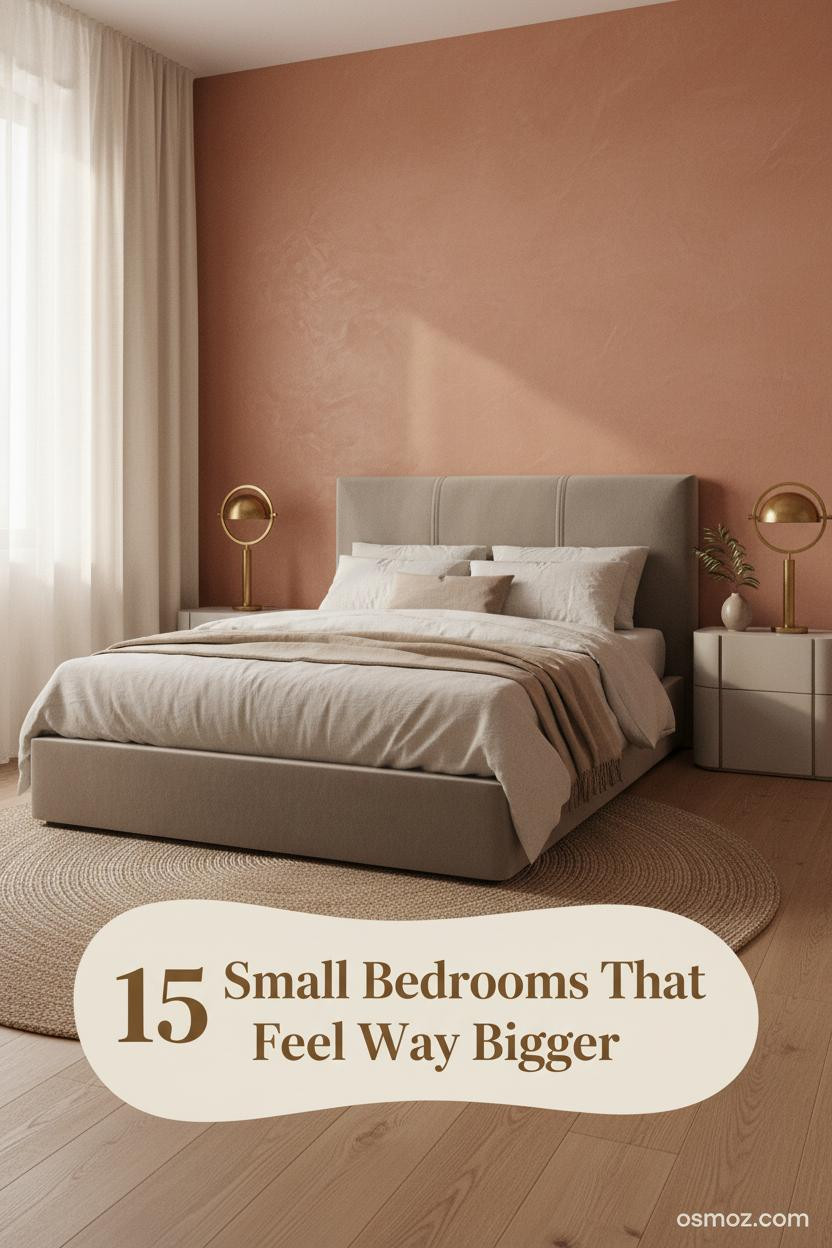 15+ Small Bedroom Ideas That Make Tiny Rooms Feel Like a Warm Cocoon