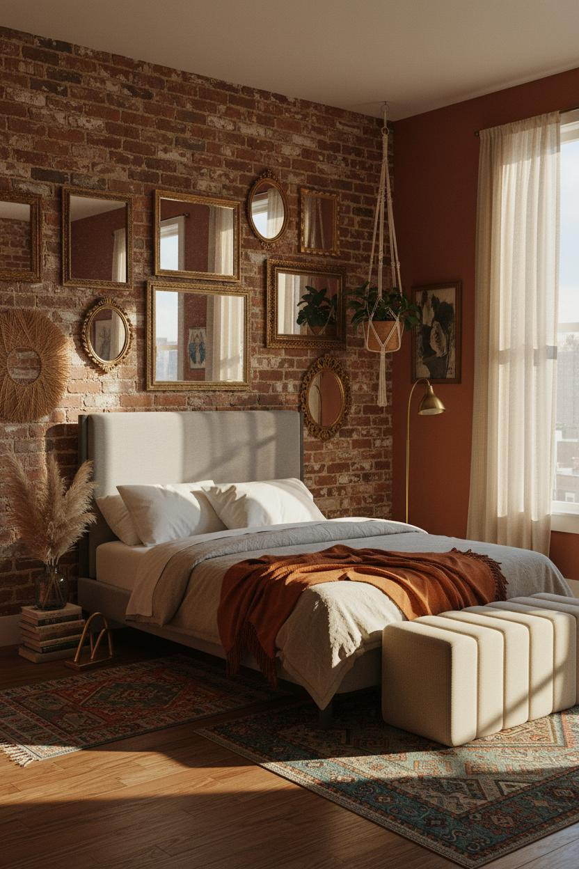 Maximalist Bedroom Eclectic Boho Design