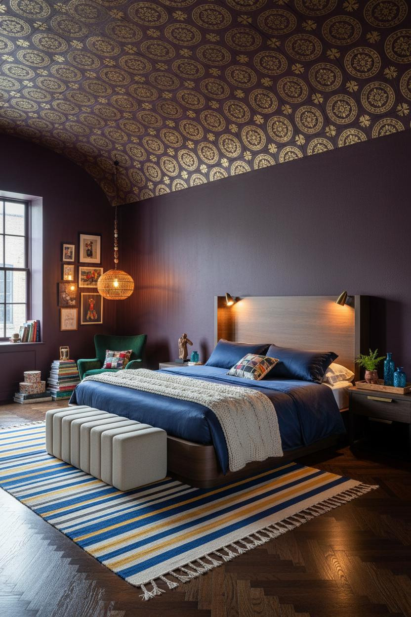 Maximalist Bedroom Eclectic Funky Design