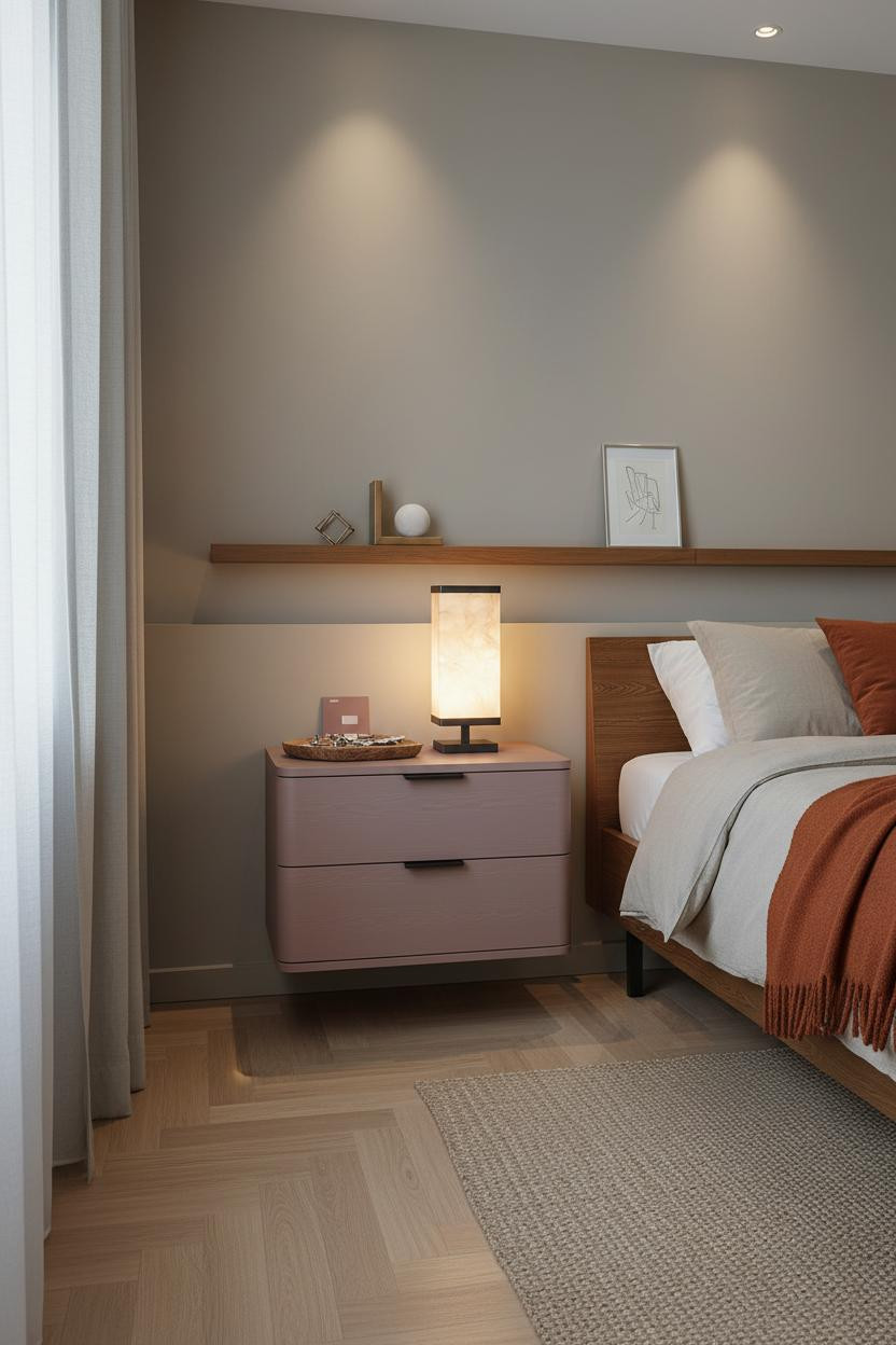 Nightstand Makeover Painted DIY Bedroom