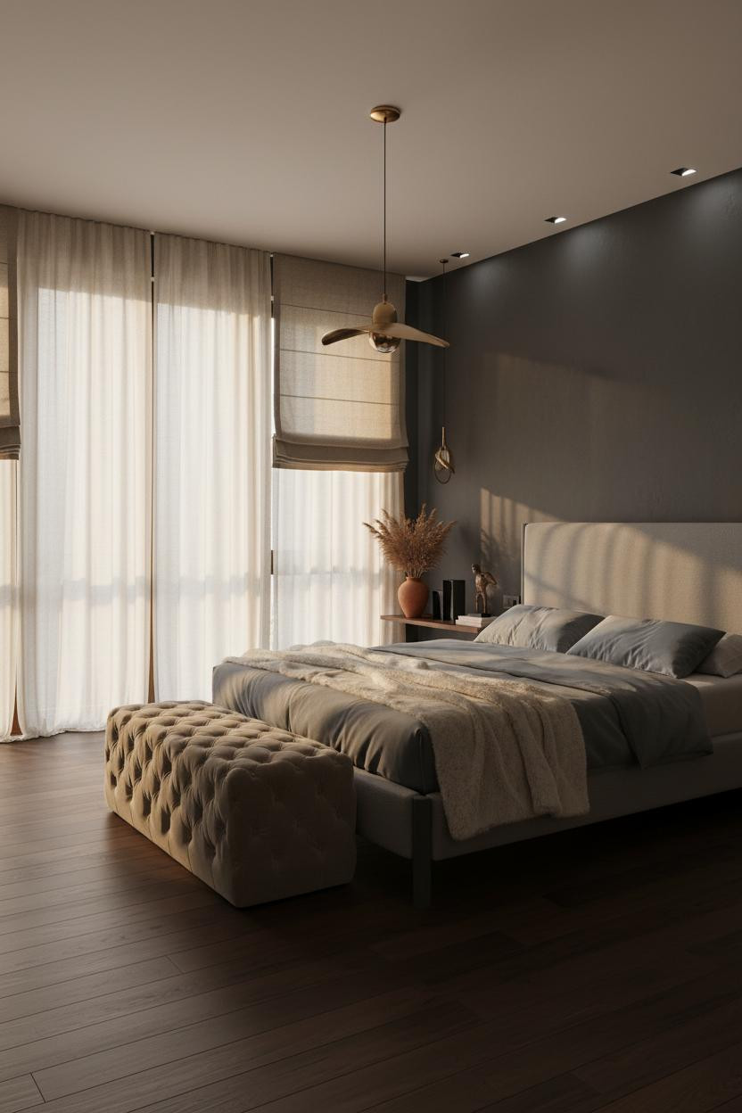 Modern Luxury Bedroom Master Suite Design