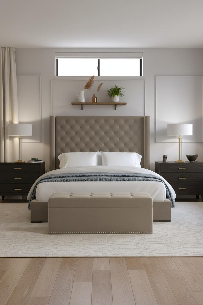 Basement Guest Bedroom Wainscoting Budget