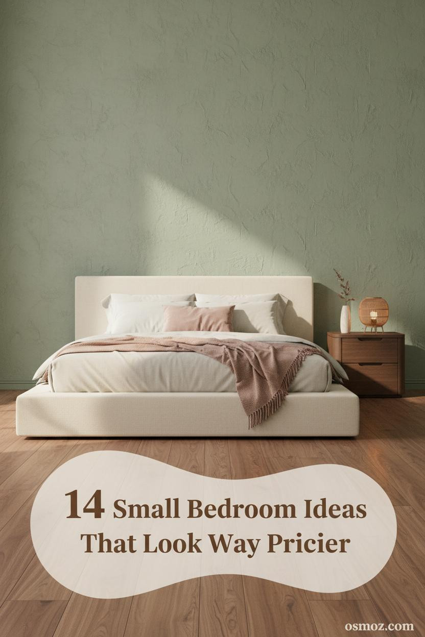 14+ Small Bedroom Ideas That Feel Cozy Without Feeling Cramped