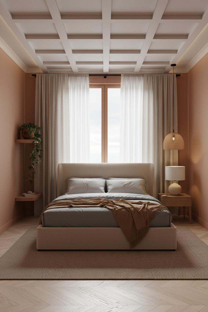 Single Bed Design Mediterranean Modern Bedroom