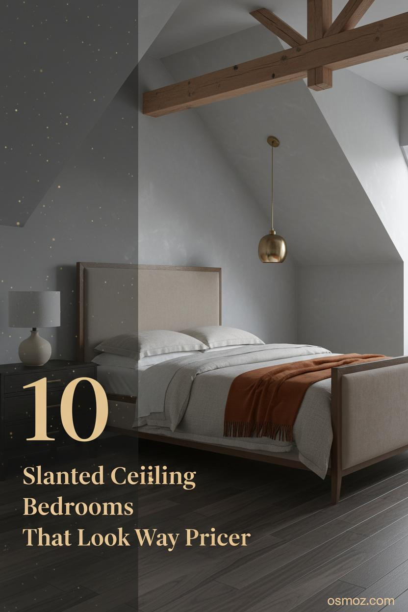 10+ Slanted Ceiling Bedrooms That Actually Make the Angles Work