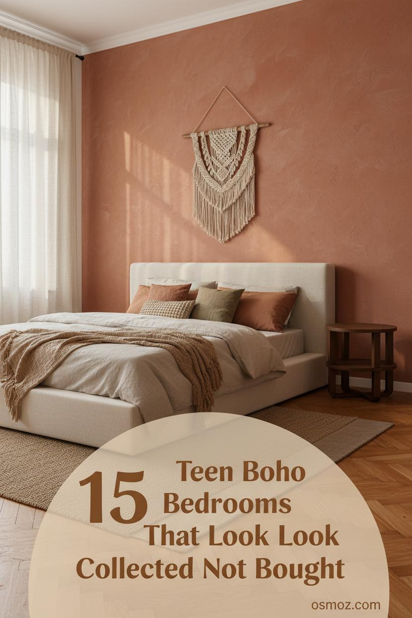 15+ Teen Boho Bedroom Ideas That Feel Collected, Not Decorated