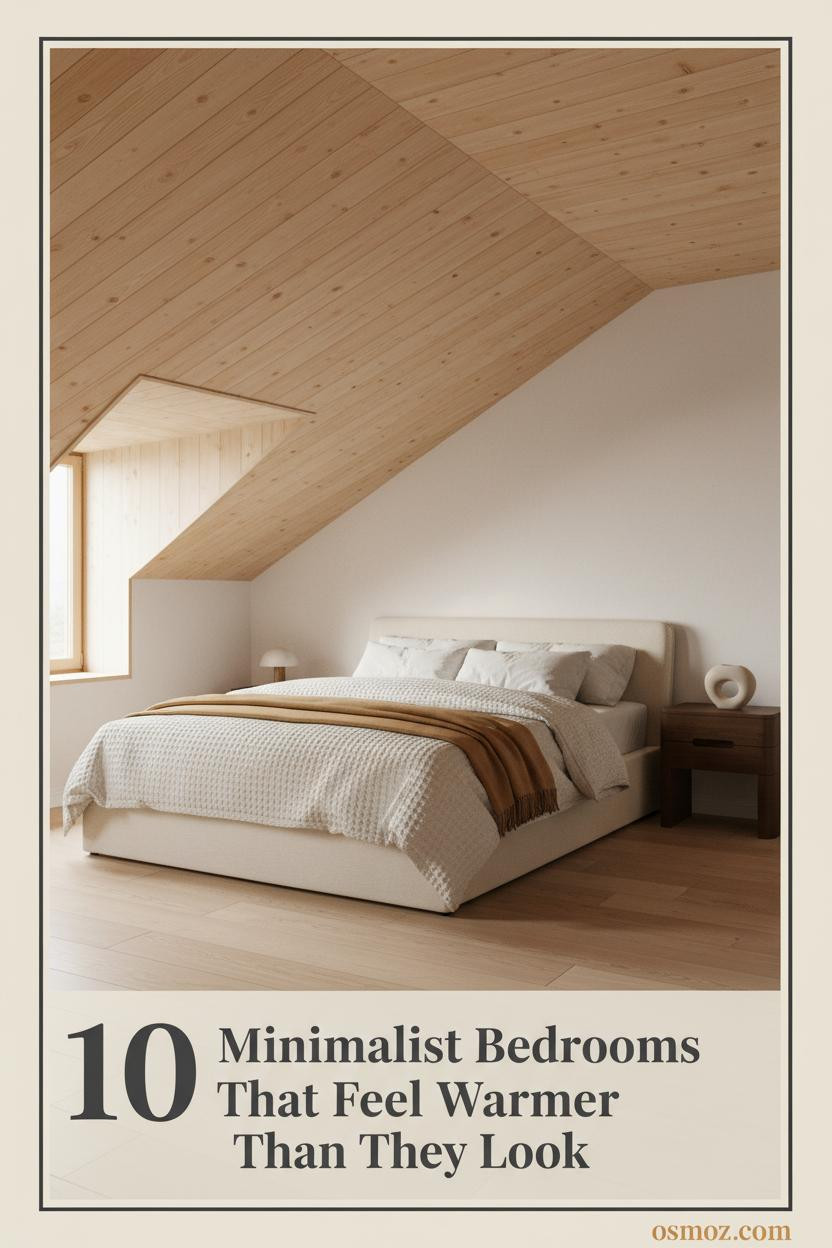10+ Cozy Minimalist Bedrooms That Feel Warm Without Feeling Heavy