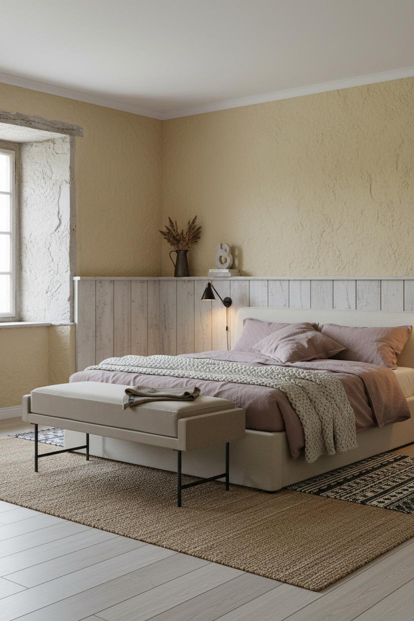 European Farmhouse Bedroom French Country Cottage