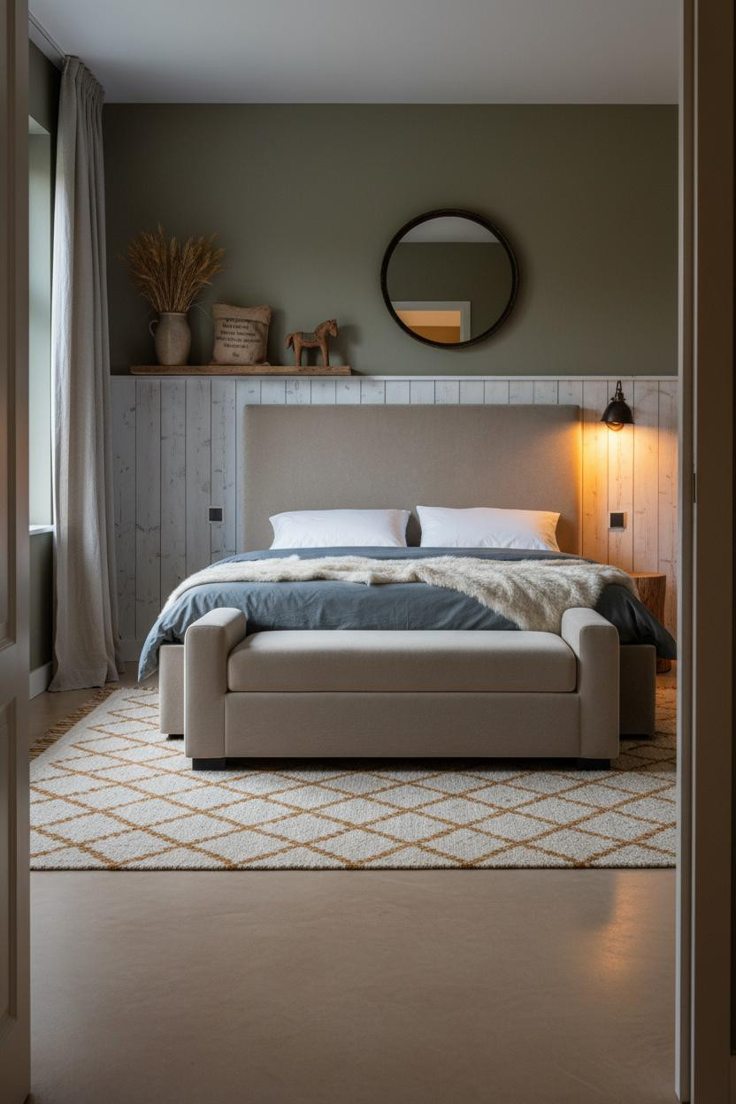 European Farmhouse Bedroom French Country Cottage