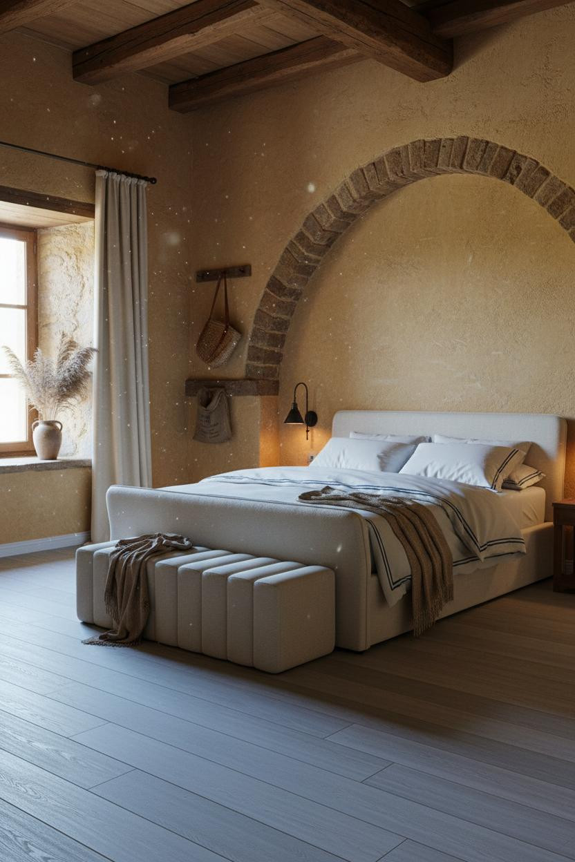 European Farmhouse Bedroom French Country Cottage