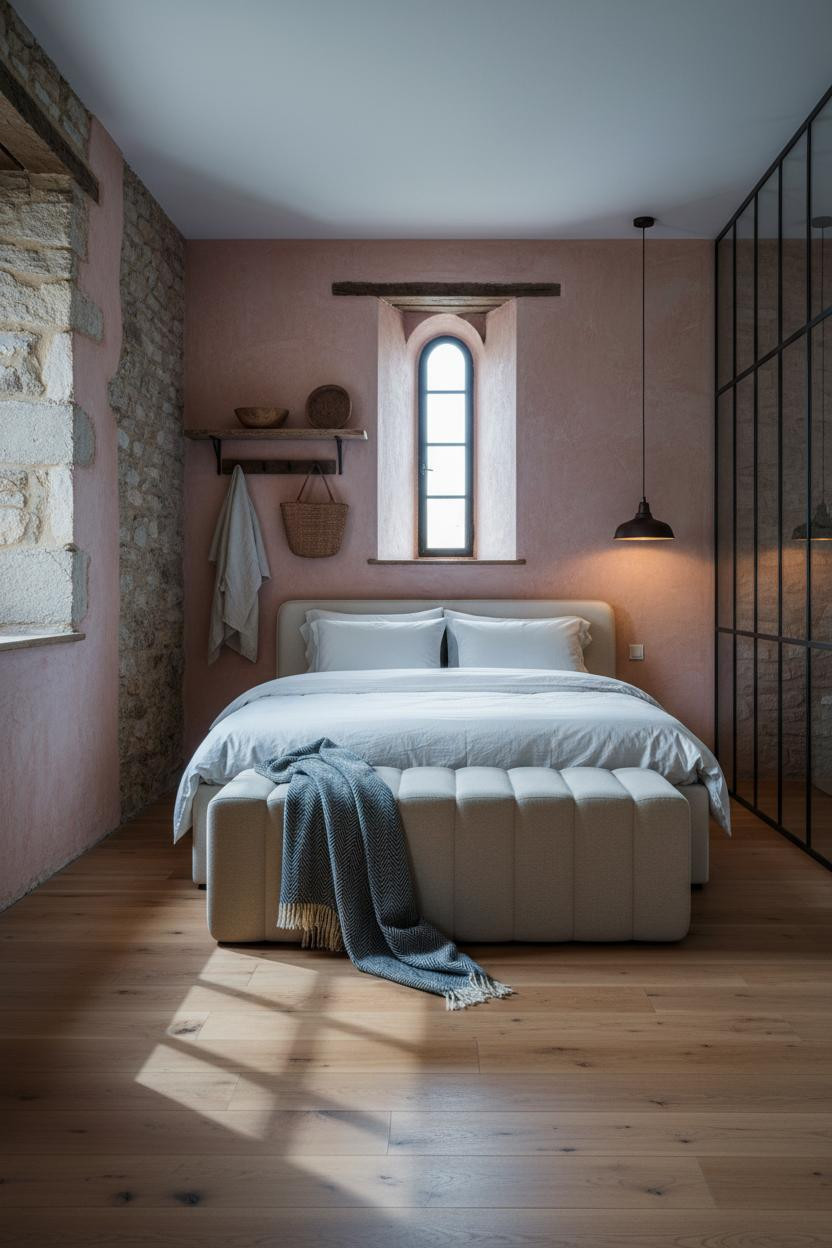 European Farmhouse Bedroom French Country Cottage