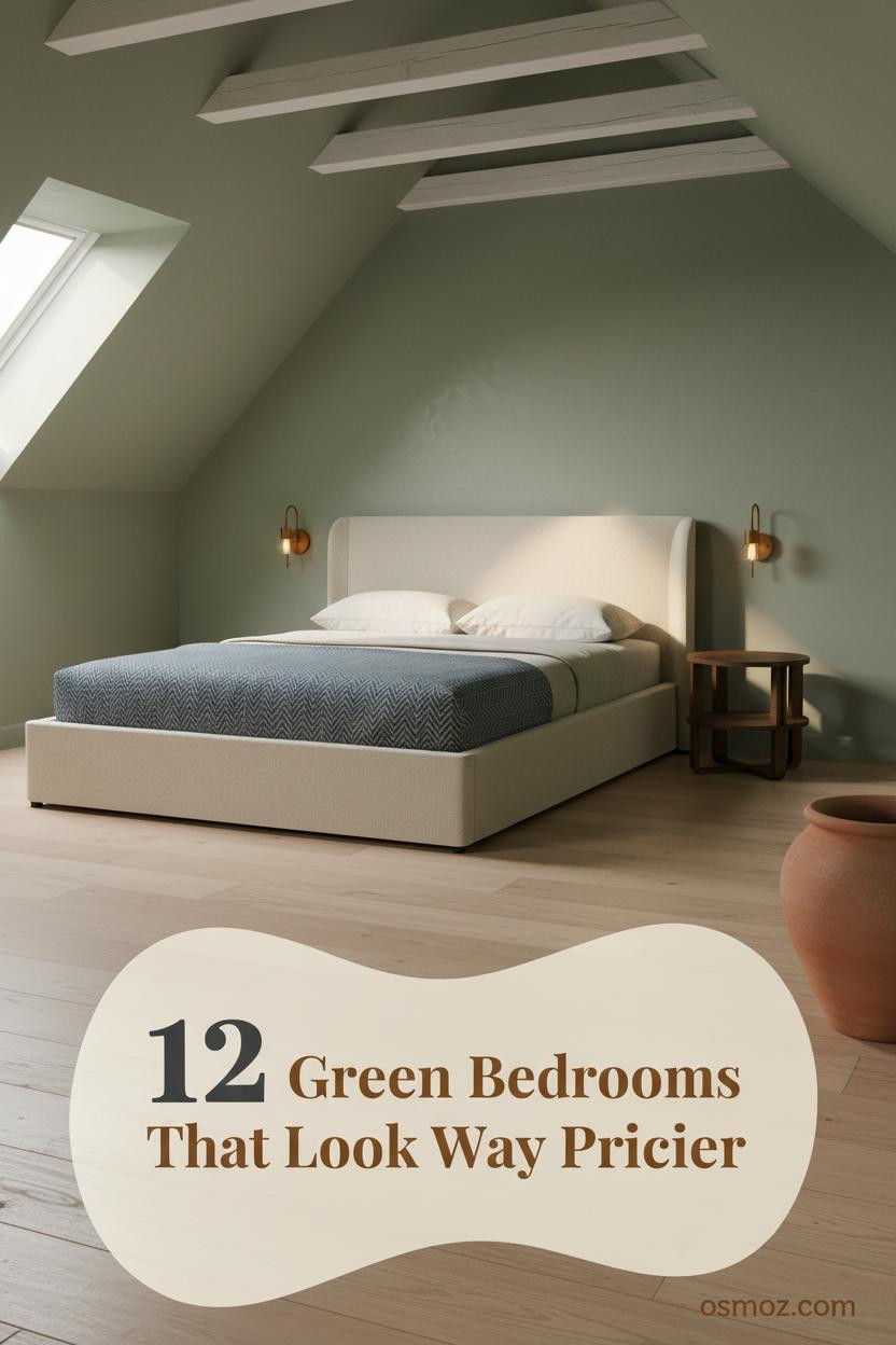 12+ Green and Neutral Bedrooms That Feel Calm Without Being Boring